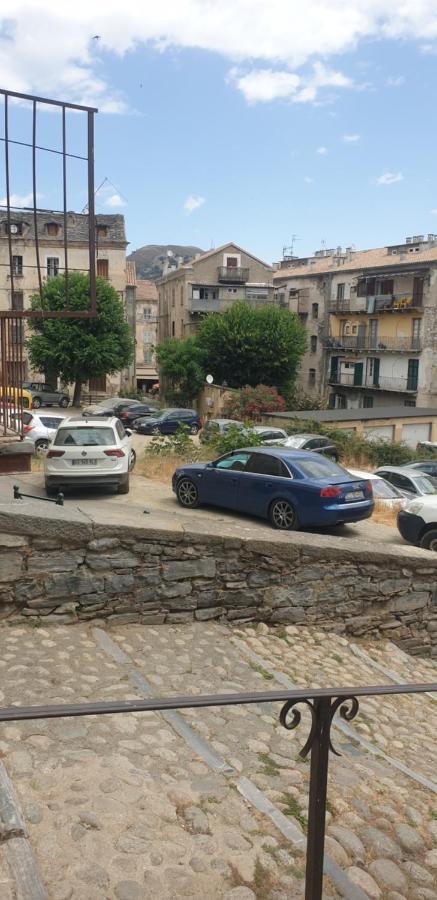 Joli Appartement 44M2 Centre Ville Corte Corte  Bagian luar foto